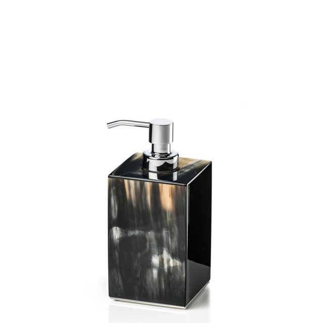Accessori bagno - Iris set bagno in legno laccato nero 1950 - Arcahorn