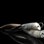 Sculture - Pegaso Sculture in corno e ottone cromato - copertina - Arcahorn