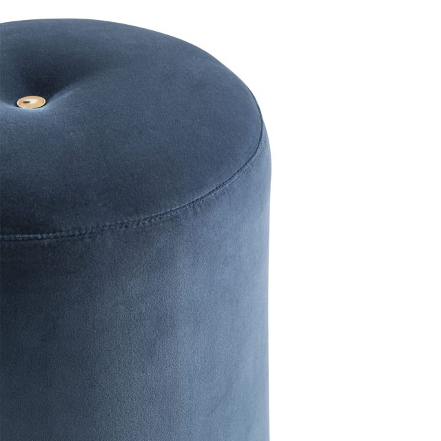 Divani e sedute - Olivia pouf con bottone in corno 6052S - dettaglio - Arcahorn
