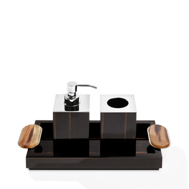 SET BAGNO IN EBANO ARGENTELLA
