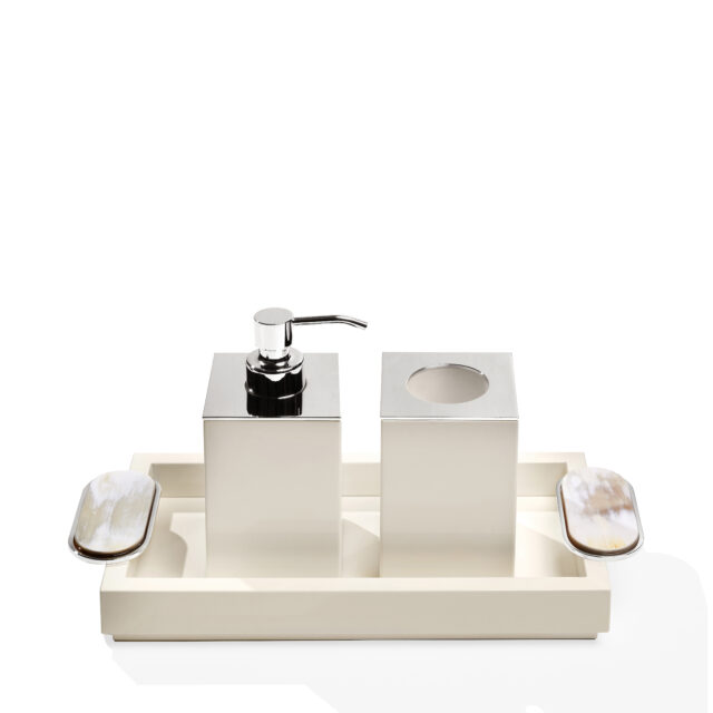 SET BAGNO SOFT WHITE ARGENTELLA