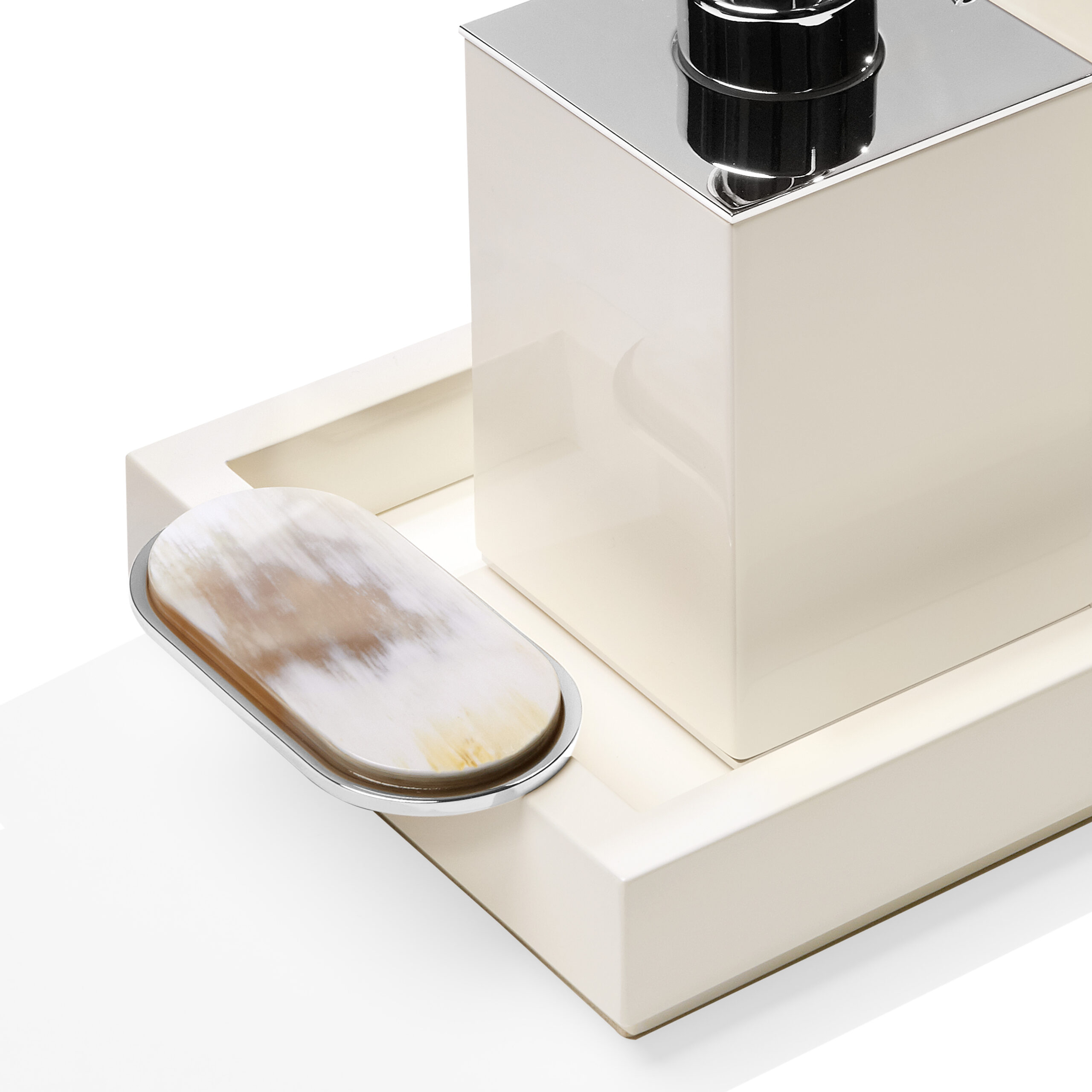 SET BAGNO SOFT WHITE ARGENTELLA - immagine 2